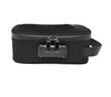 Odor Proof Zipper Bag with Lock - 8" x 4" x 3" - Black