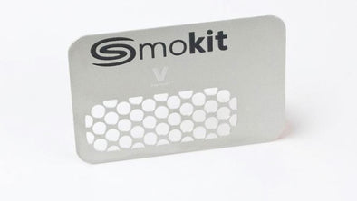 Silver Smokit grinder card